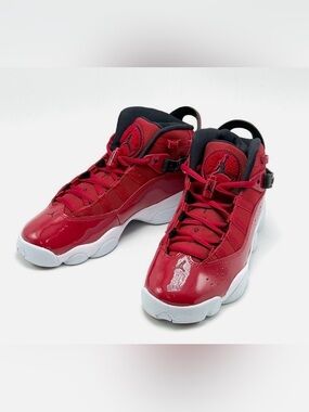 Youth Big Kids NIKE AIR Jordan 6 Rings J (GS) GYM RED (323419 601)